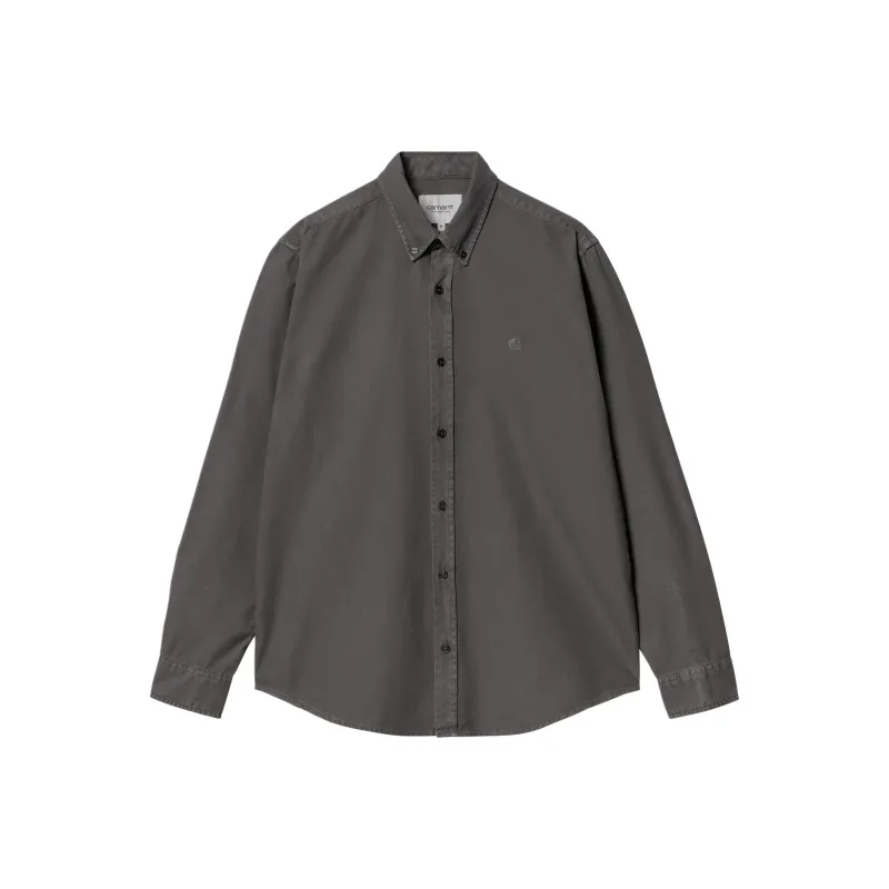 Carhartt WIP Bolton Shirt Men's Graphite-0