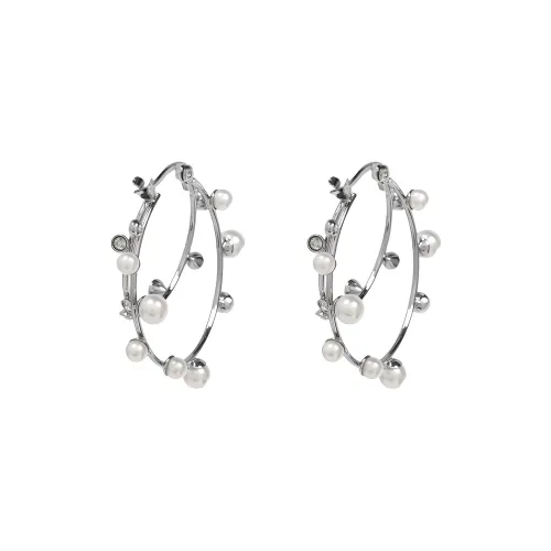 TORY BURCH Glass Pearl Earrings