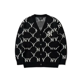 MLB Mlb Old Flower Sweater Unisex Black