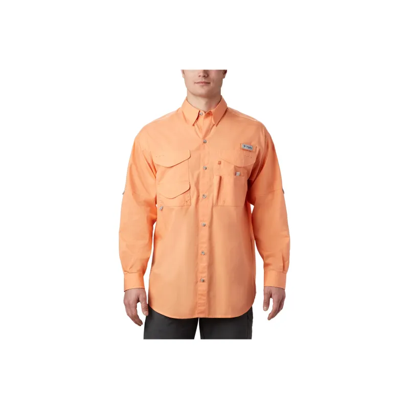 Columbia PFG Bonehead Shirts Men Coral-0