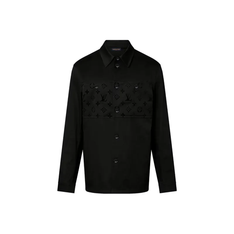 LOUIS VUITTON SS24 Shirt Men's Black-0