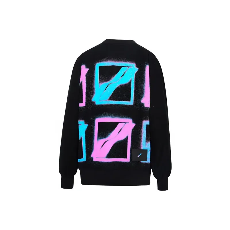 WE11DONE Logo All Over Crewneck-0