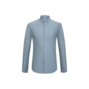 JODOLL Shirts Men Gray Cyan