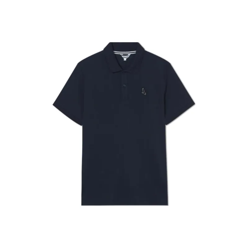 AIGLE Polo Shirt Men's Imperial Dark Blue-0