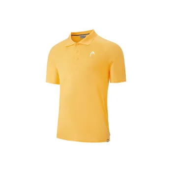 HEAD Polo Shirt Men's Rising Sun Yellow