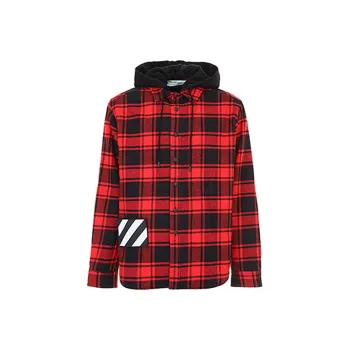 OFF WHITE Shirts Men Red