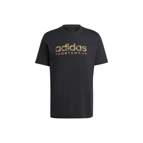 Adidas Free Shipping With AdiClub Camo Linear Graphic Tee