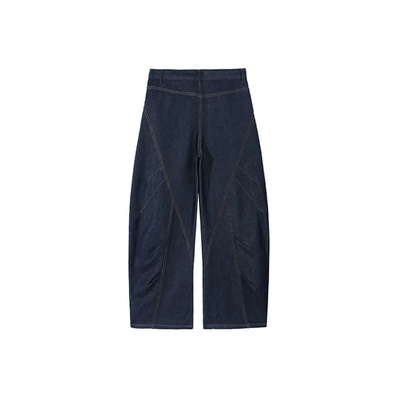 TESTUNG Jeans Unisex Classic Vintage Blue-1