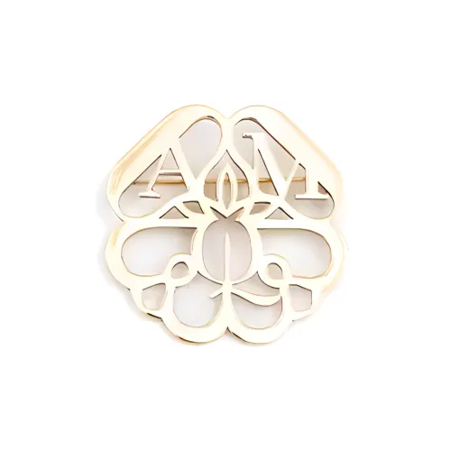 Alexander McQueen Brooches Women's Gold