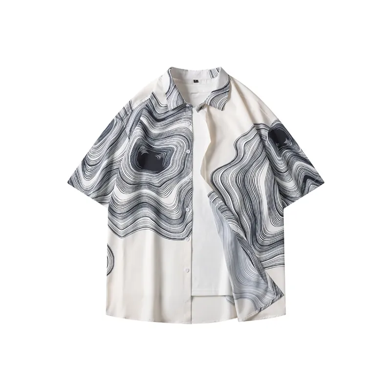 Small Columns Under The Sea Shirt Unisex-2