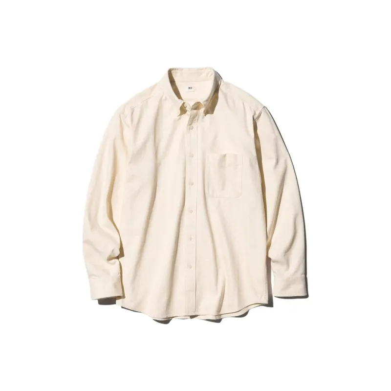 UNIQLO Shirts Men Ivory-0