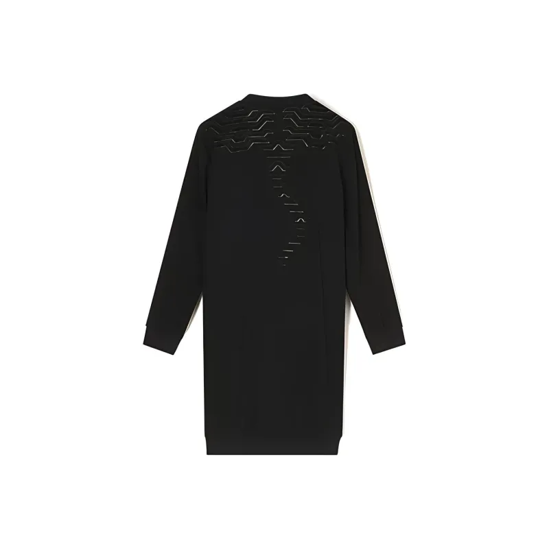 KENZO SS21 Long Sleeved Dress Women's Black-1