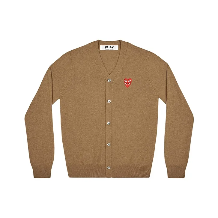 CDG Play Sweaters Men Brown-0
