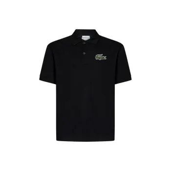 LACOSTE Logo Embroidered Short Sleeved Polo Shirt