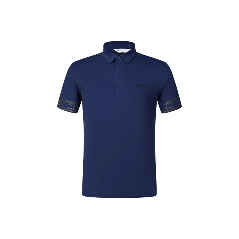 FILA Polo Shirts Men Deep Midnight Blue-0