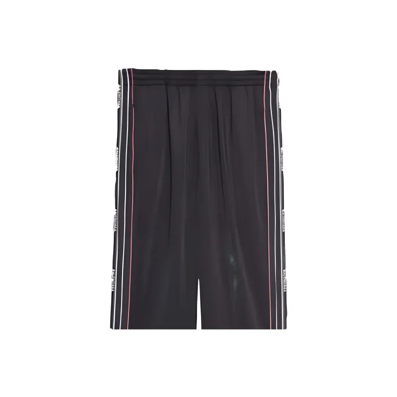Balenciaga Stripe Tracksuit Pants 'Black'-5