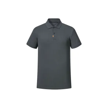 JIPIAO Polo Shirt Men's Light Gray