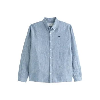 Abercrombie＆Fitch Shirt Men's Blue