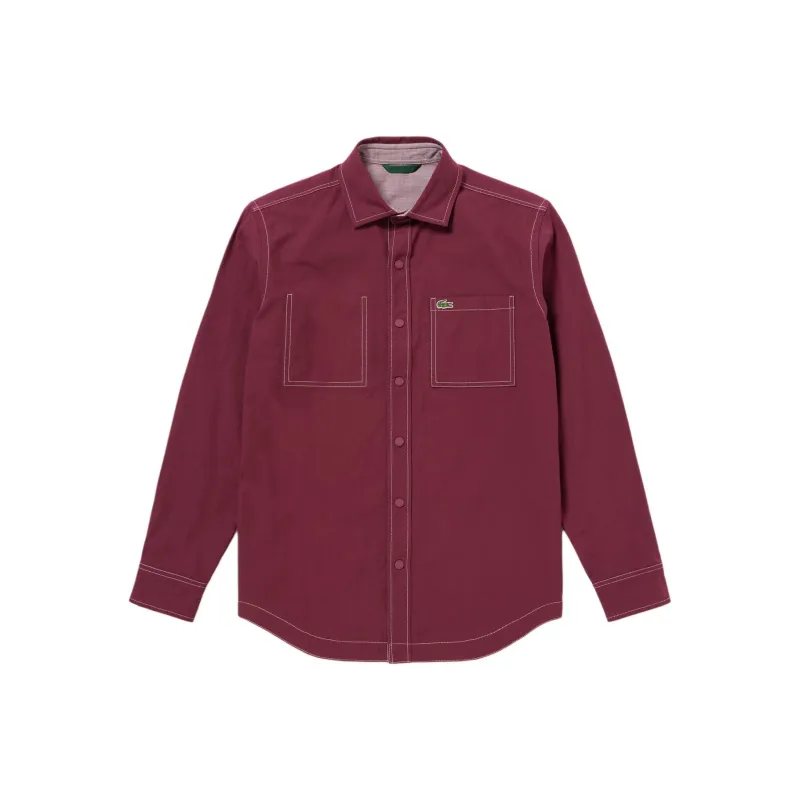 LACOSTE Shirts Men Red-0