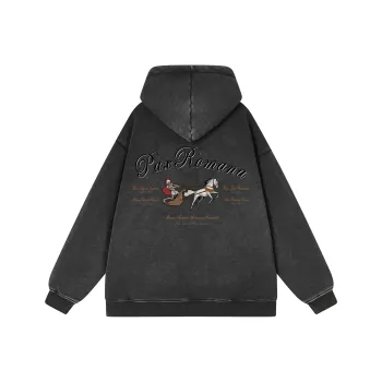 FAKE VINTAGE Sweatshirt Unisex Black