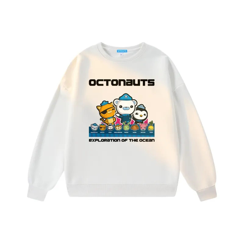 Small Columns Under The Sea Sweatshirt Unisex-0