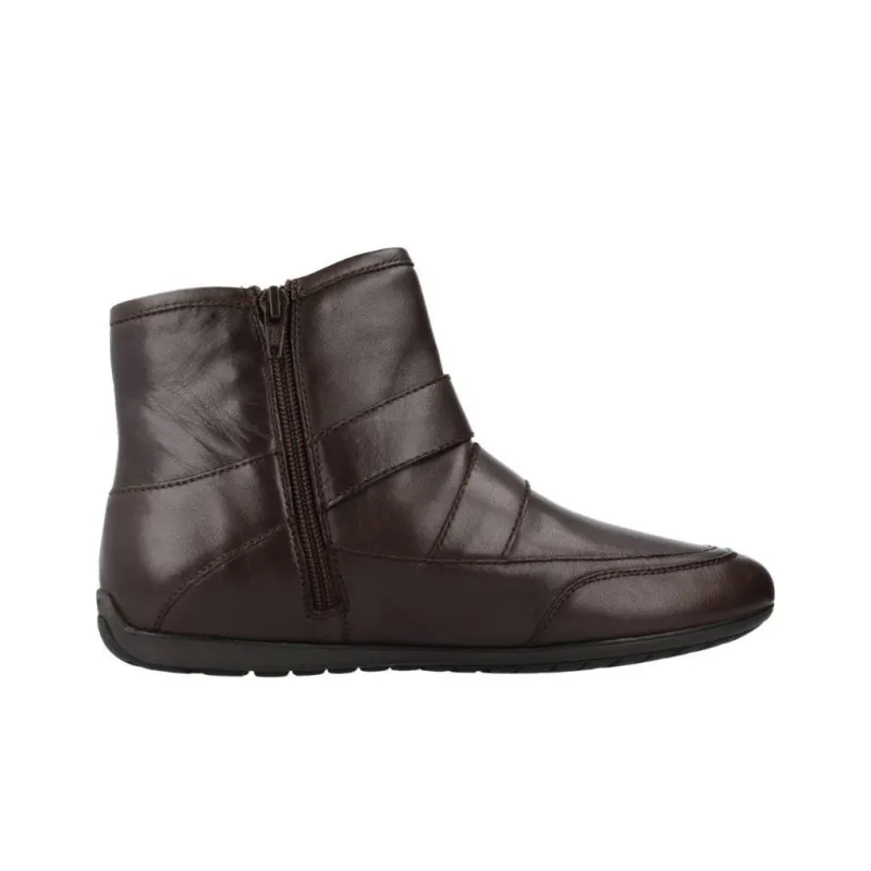 GEOX NEW MOENA Ankle Boots Women's Brown-1