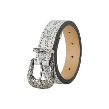 15 MINS PU Leather Belts Women's Width 2.6cm