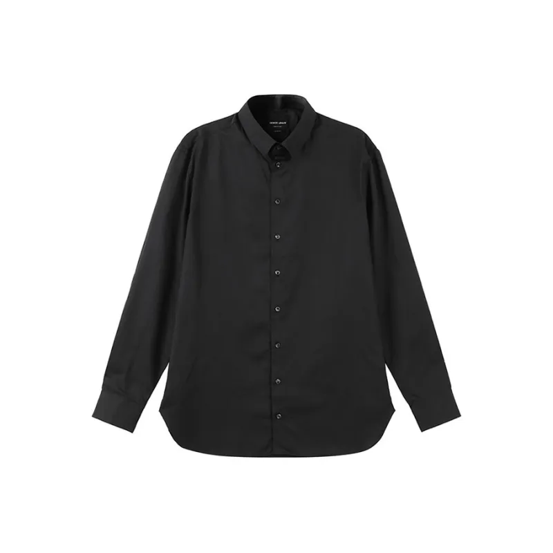 GIORGIO ARMANI FW23 Shirt Men's Black-0