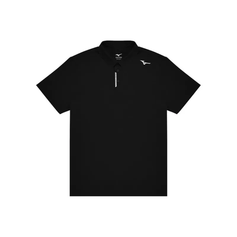 Mizuno ESSENTIAL Series Polo Shirt Men's Black-0