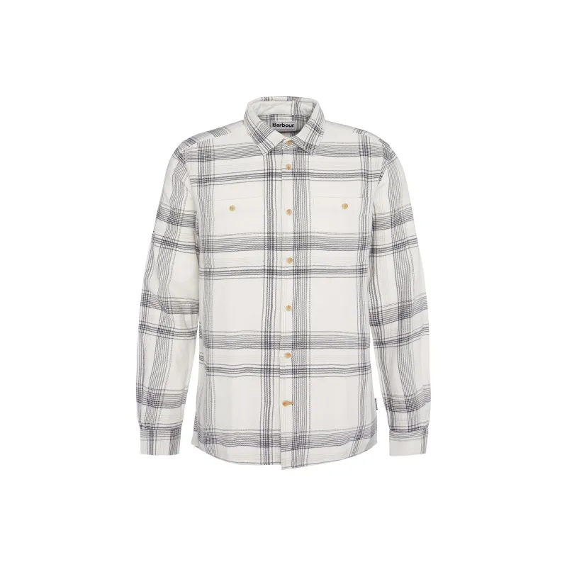 BARBOUR Dartmouth Tailored Shirt Men's White-0