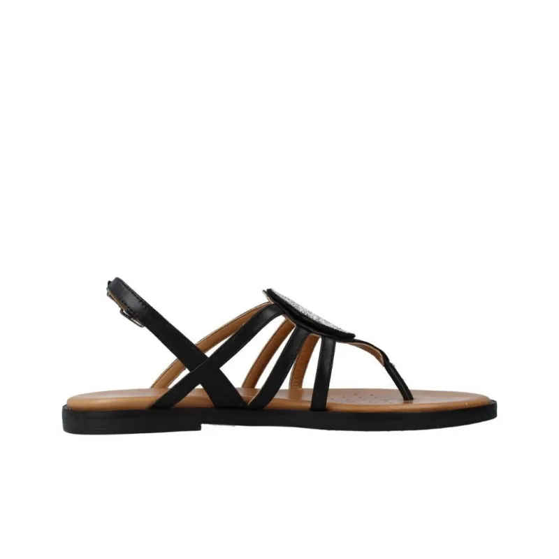 GEOX D NAILEEN One Strap Sandals Women's Black-1