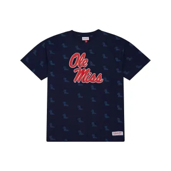 Mitchell Ness T Shirts Men Dark Blue