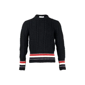 THOM BROWNE Sweaters Men Black