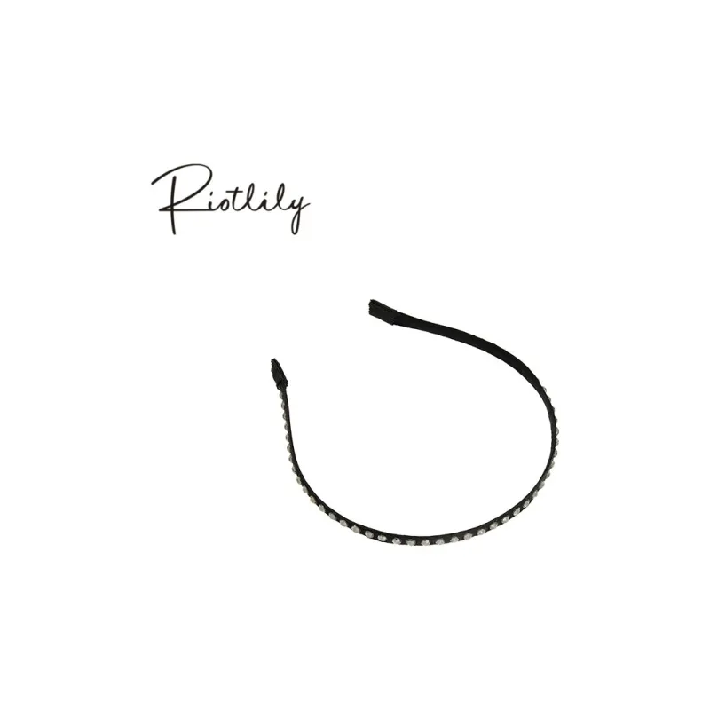 RiotLILY Rhinestone Headbands Women's-3