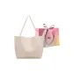 Ecru without Charm-Shopping Bag