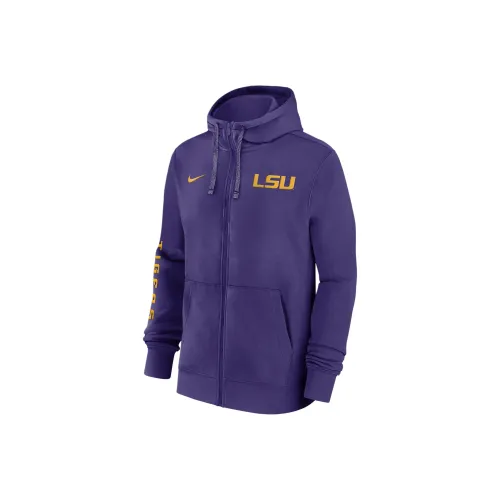 Nike Lsu Tigers Sideline Team Issue Men's Nike College Full Zip Hoodie