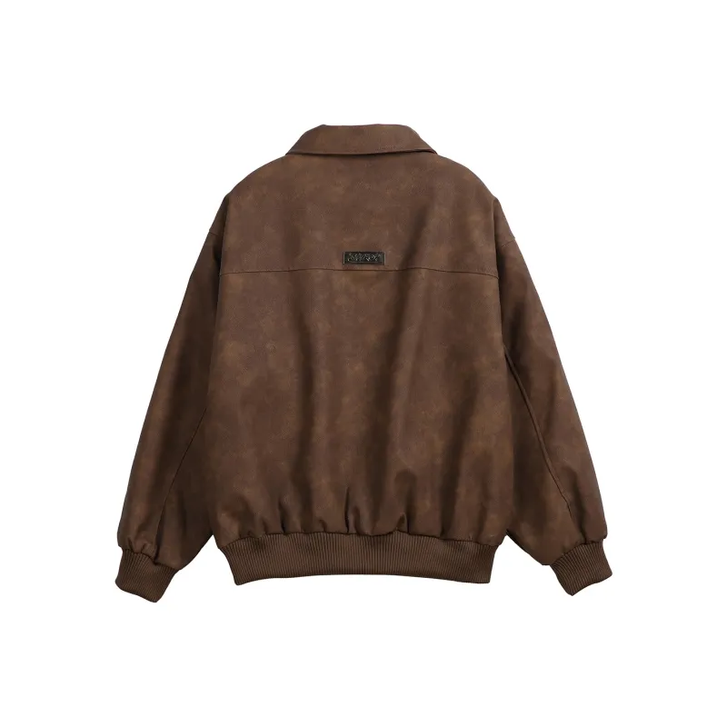 NANDCHN Leather Jackets Unisex-1