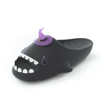HelloSlippers Sharkicks Witch Hat, Slide Slippers Unisex