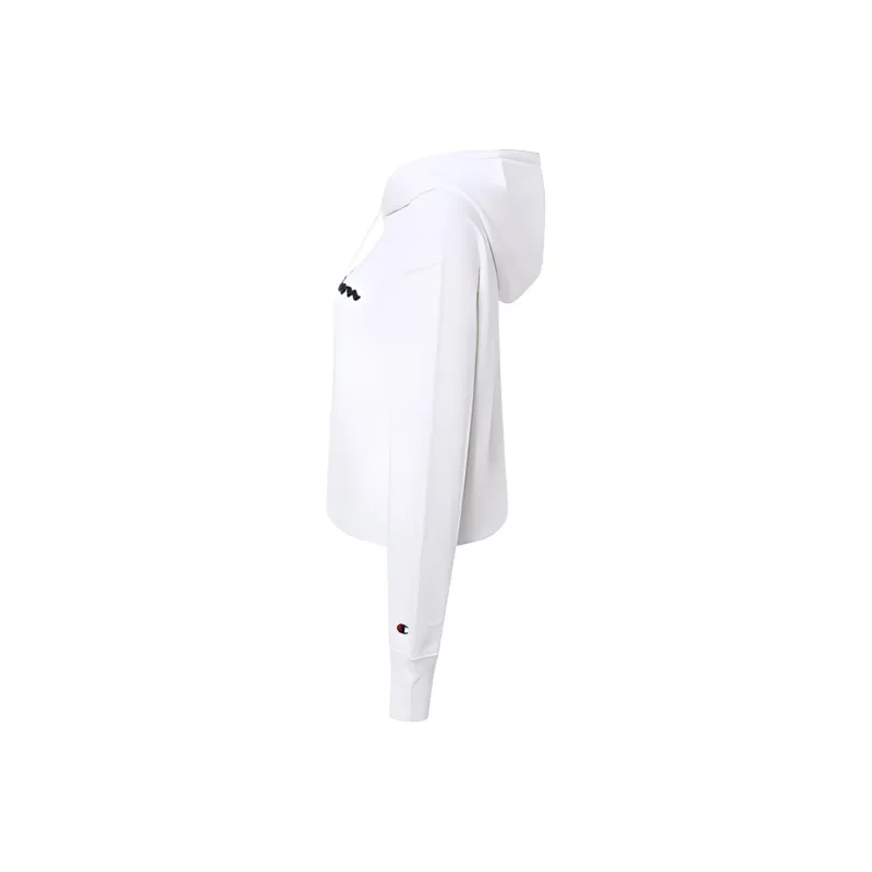 Champion Hooded Regular Sweatshirt Women's White-2