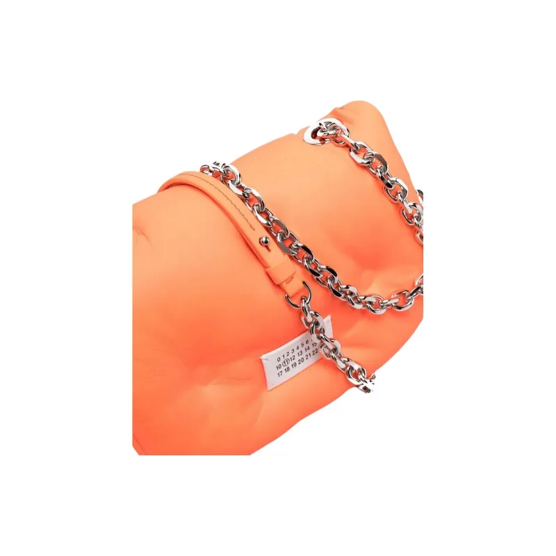 Maison Margiela Glam Slam Logo Patch Shoulder Bag-3