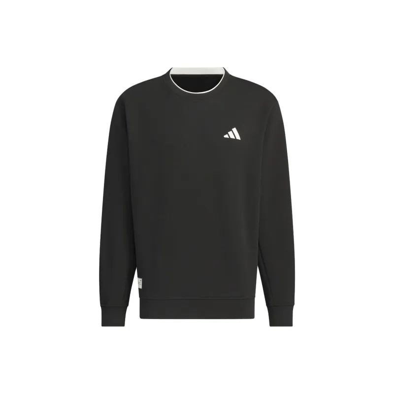 Adidas FW24 Small Logo Sweatshirt Sweatshirt Men Black-0