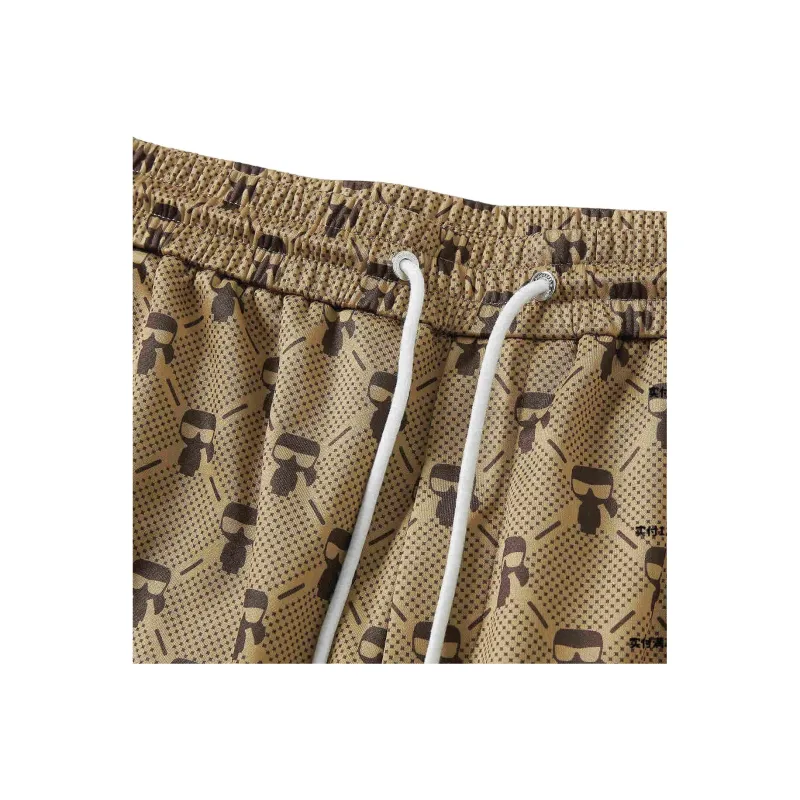 KARL LAGERFELD SS25 Casual Shorts Men's Khaki-2
