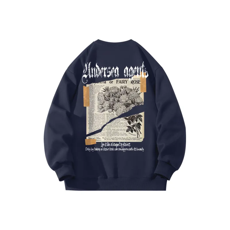 Small Columns Under The Sea Sweatshirt Unisex-16