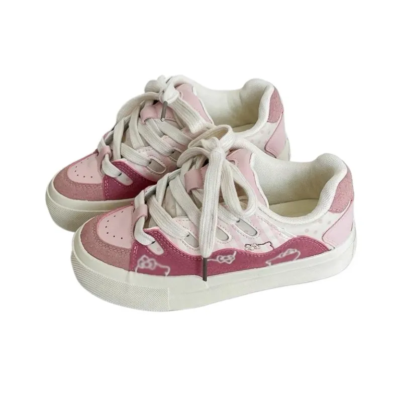 CHERRY&KALIKA Slip Resistant, Abrasion Resistant, Lightweight, Breathable Low Top Skateboard Shoes Women's-0