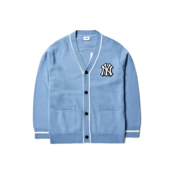 MLB New York Yankees Sweaters Unisex Sky Blue