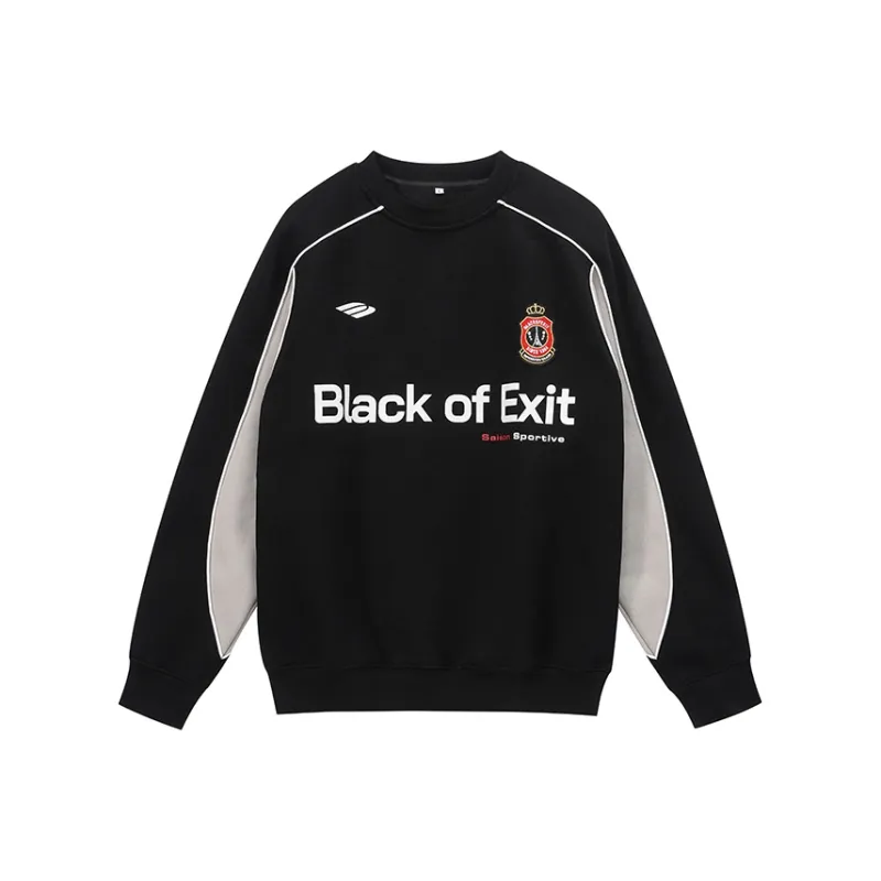 BLACK OF EXIT Sweatshirt Unisex-7
