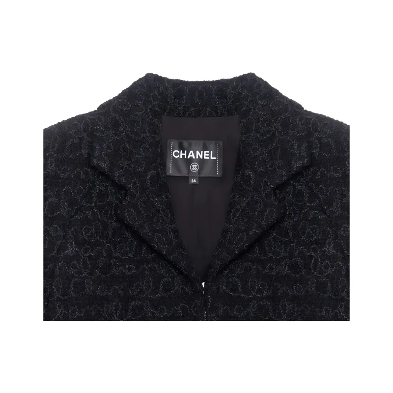 CHANEL Jackets Coats Women's Black-2
