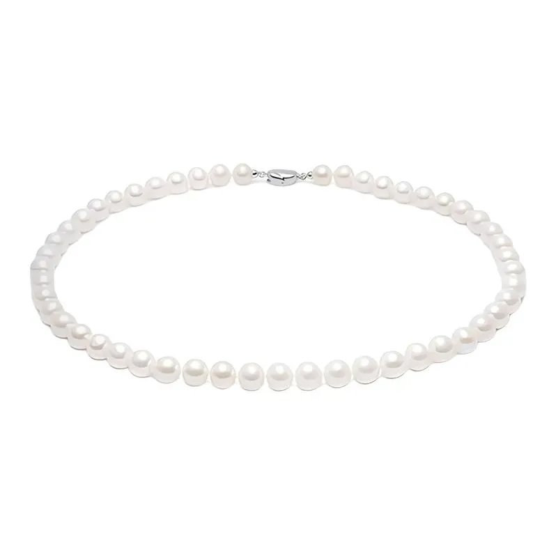XIFULI Pearl Necklaces Women's-5
