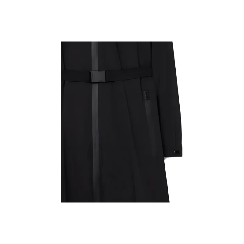 Burberry EKD print Belted Parka-4