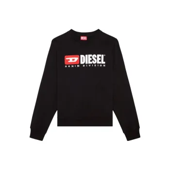 DIESEL S Boxt Div Cotton Sweatshirt